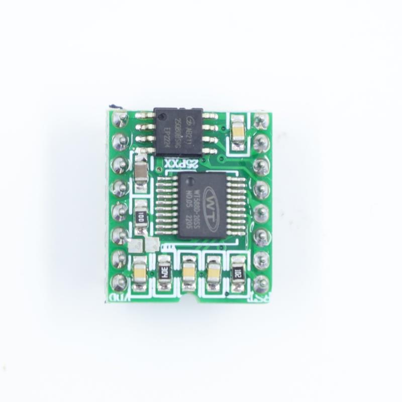 WT588D语音模块（可反复擦写）语音芯片16P-8/16/32M - 图1