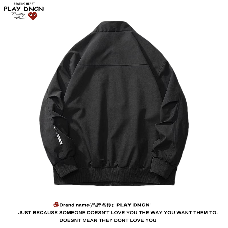 PLAY DCDN2025新款秋冬高级感冷淡系运动登山服立领防风防水 - 图2