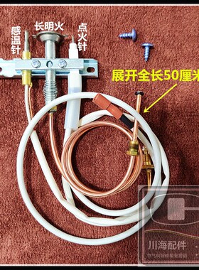 蒸饭柜开关熄火保护点火器商用蒸饭车打火总成开关 配件 安检改装