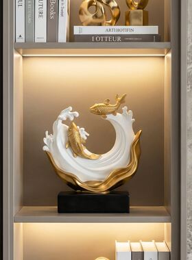 摆件客厅轻奢高档2026新款酒柜装饰品电视柜高级感高端大气上档次