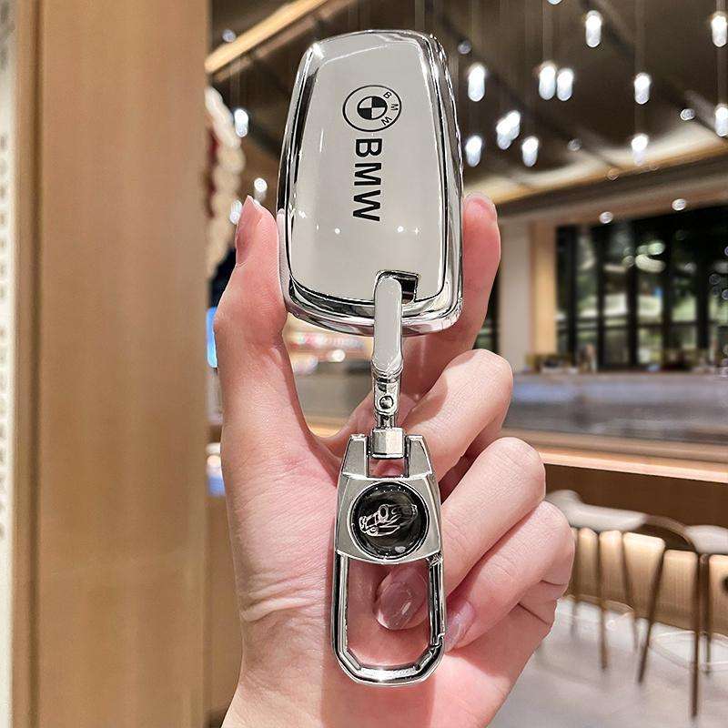 适用宝马老款钥匙套3系gt车325li三320男5系525壳530li扣17 18 19 - 图0