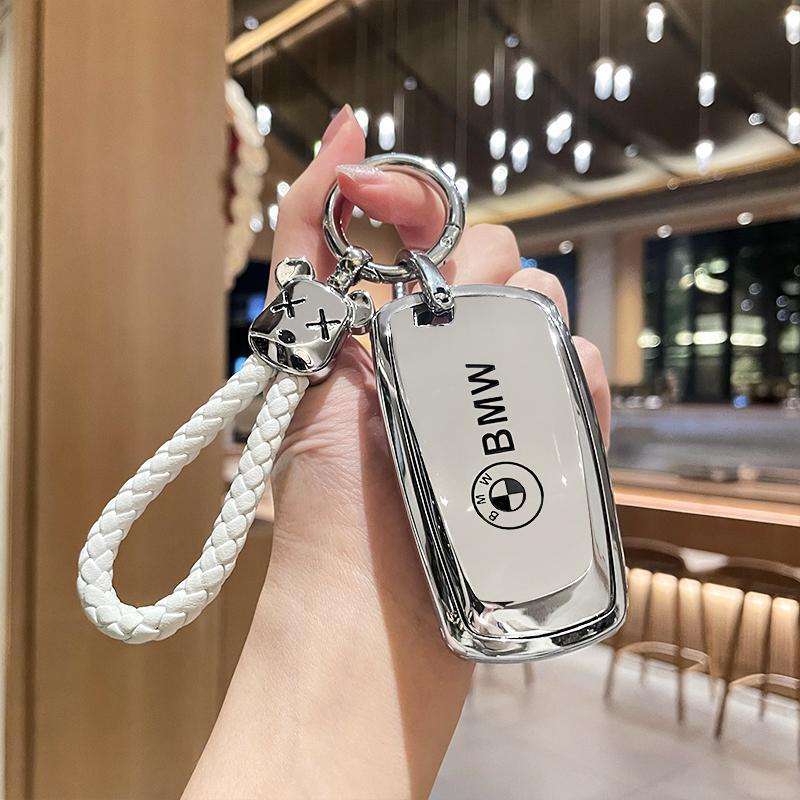 适用宝马老款钥匙套3系gt车325li三320男5系525壳530li扣17 18 19 - 图1