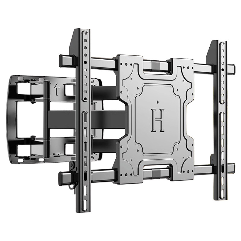 TV hanger telescopic rotation 90 degree folding wall bracket universal 32 55 65 75 85 100 inch wall hanging