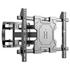 TV hanger telescopic rotation 90 degree folding wall bracket universal 32 55 65 75 85 100 inch wall hanging