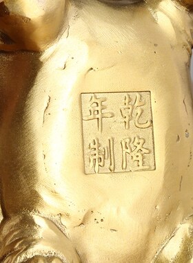 黄铜乌龟摆件金钱龟金龟工艺品办公室客厅装饰品铜龟乔迁开业礼品