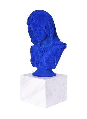 北欧植绒系列人物摆件家居软装饰品桌面壁龛开放格悬空电视柜摆件