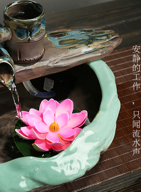 静音潜水泵盆景配件微型假山流水喷泉小摆件水族箱抽水泵循环水帮
