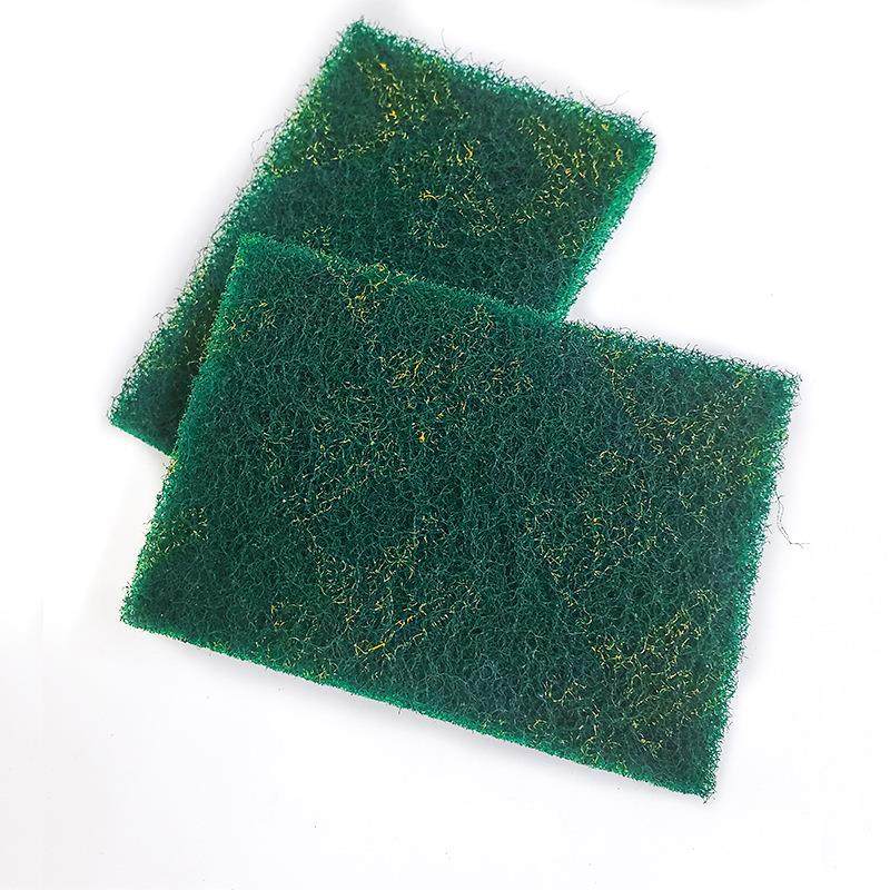 工业百洁布绿色8698拉丝抛光尼龙布3LM加厚打磨菜瓜布 拉丝布 - 图0