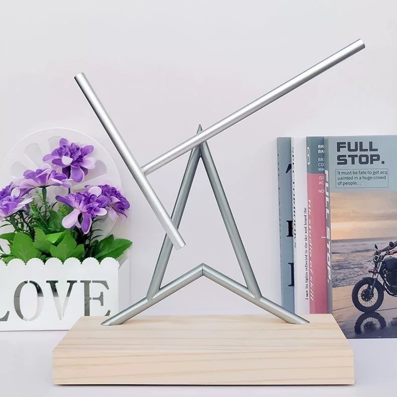 高档创意商务礼品家居反重力牛顿摆钢铁侠混沌摆永动机摆件 - 图1