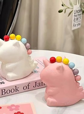 新款萌趣独角兽水果叉摆件