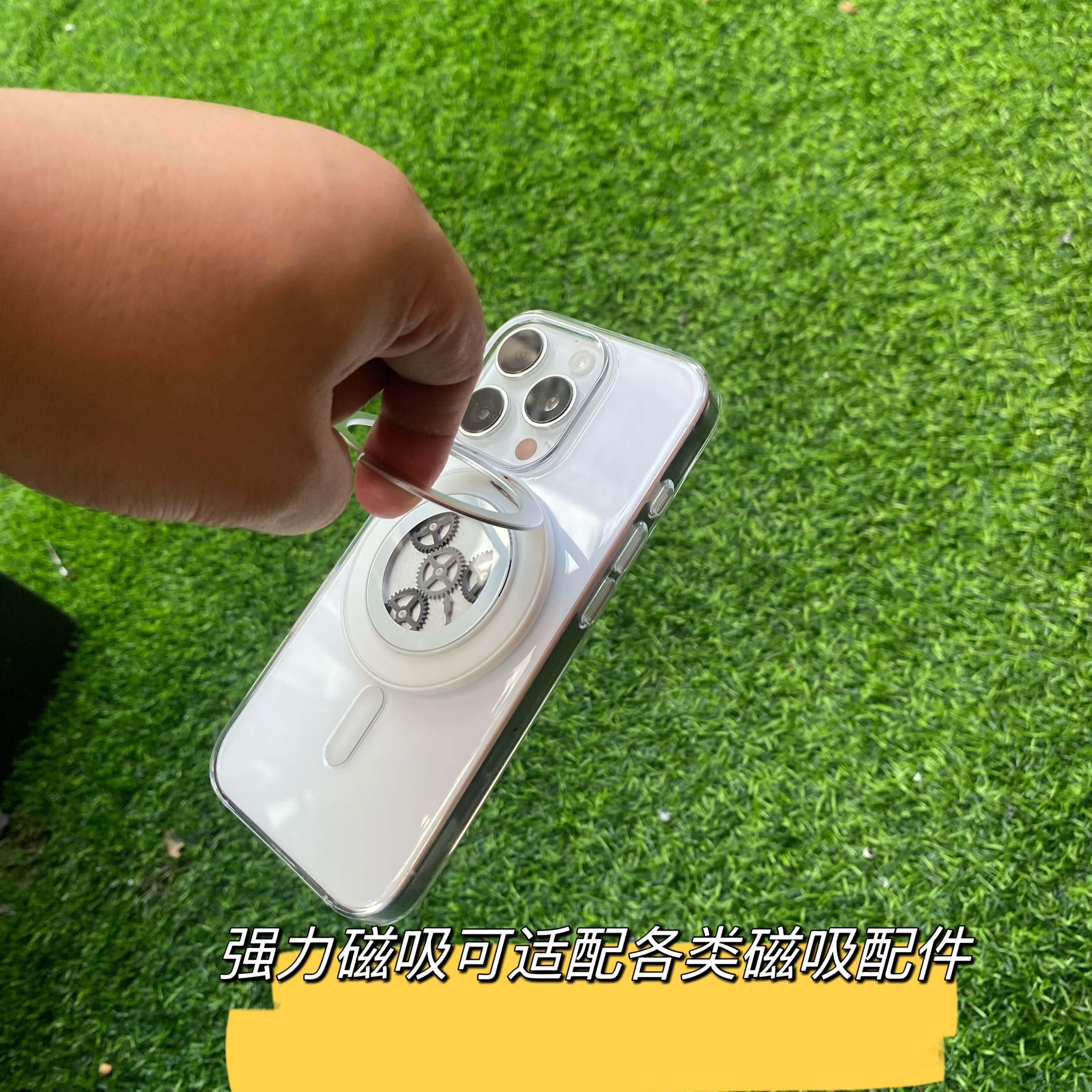 [拍照键保护]瑞布雷特适用iPhone16ProMax手机壳苹果16新款磁吸15保护套magsafe无线充ip14动画13pm透明超薄