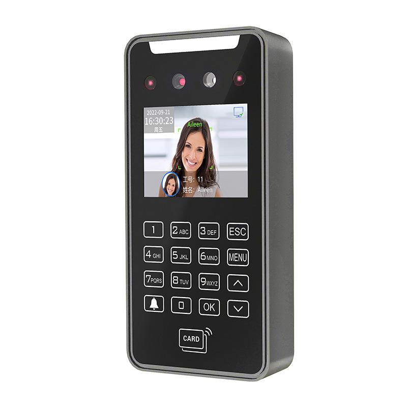 Face recognition access control system Face attendance access control machine Swipe card password Attendance machine intelligent recognition