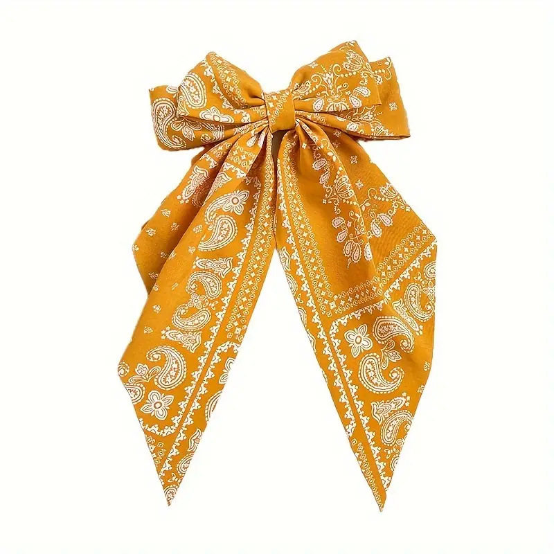 复古民族风蝴蝶结弹簧夹波西米亚风发夹后脑勺顶夹发饰,淘宝优惠券,粉丝福利购,淘宝优惠卷