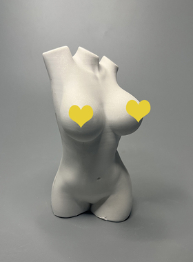 极简女性躯干雕i塑石膏桌面艺术装饰小摆件小众高级生日礼物扩香