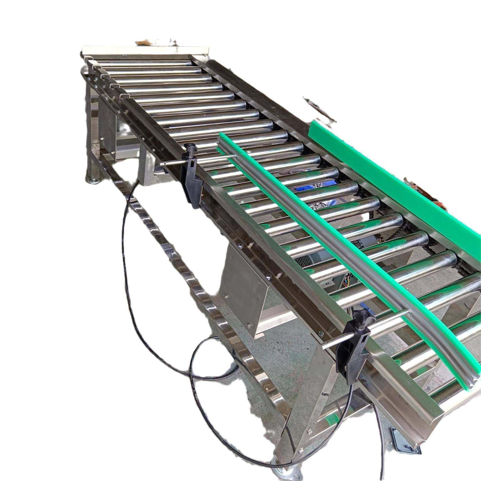 04不锈钢滚筒码垛抓取输送机纸箱食用油食品不锈钢滚筒输送机,淘宝优惠券,粉丝福利购,淘宝优惠卷