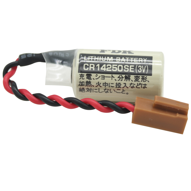 原装FDK CR14250SE(3V) 1/2AA PLC工控锂电池可定制带插头1747-BA - 图3