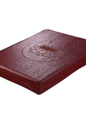 莲花拜垫跪垫家用寺院用佛堂磕头皮革顺滑冥想打坐垫禅修垫