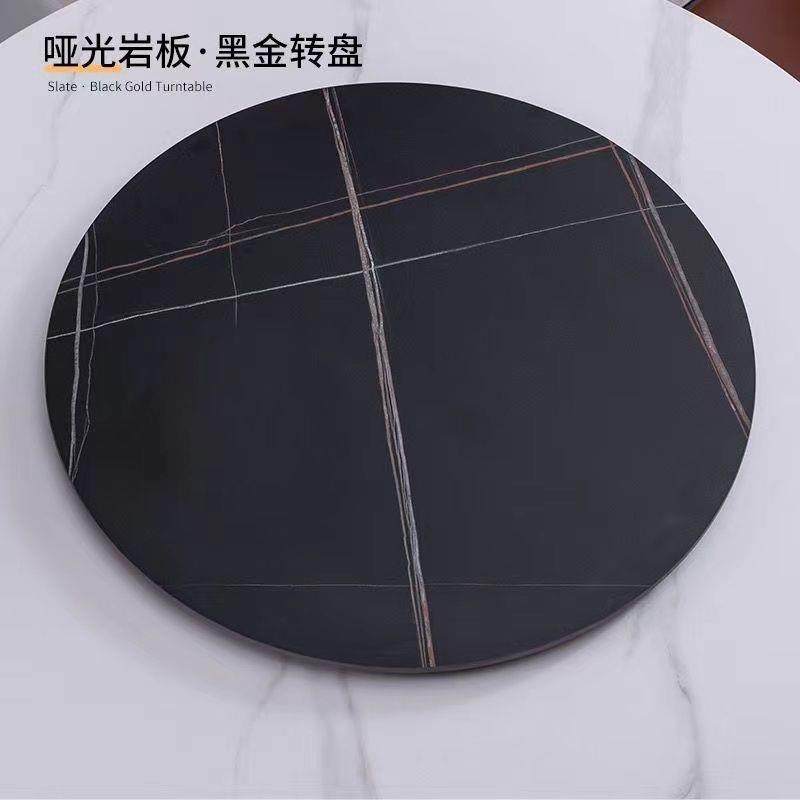 圆形餐桌加厚岩板转盘园桌面旋转带底座家用酒店大理石圆台面,淘宝优惠券,粉丝福利购,淘宝优惠卷
