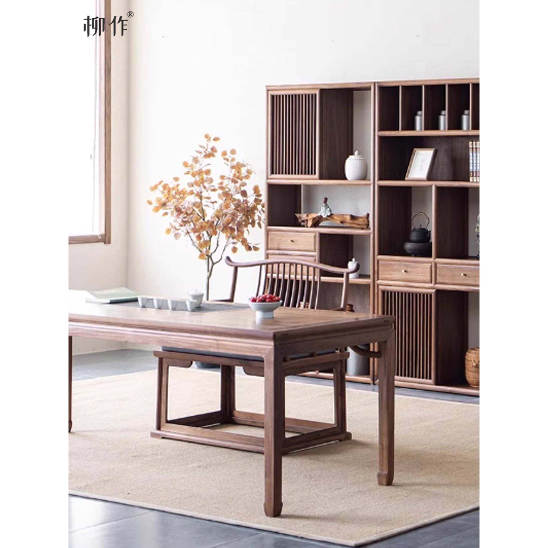 柳作2025新款实木茶桌椅组合新中式宋式美学茶室马蹄功夫泡茶台,淘宝优惠券,粉丝福利购,淘宝优惠卷