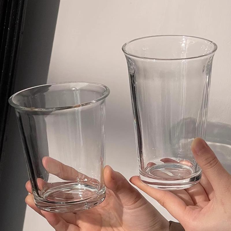 Vietri Mare玻璃杯简约反口牛奶杯咖啡早餐杯家用水杯子丨惠蒂尔 - 图1