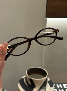 高端板材尼龙太阳镜太阳镜偏光轻奢老钱风防紫外线椭圆墨镜男女款