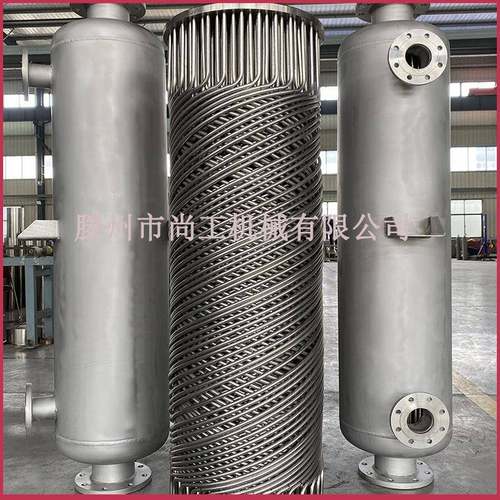 不锈钢管式换热器导热油热交换器螺旋缠绕式蒸汽换热器冷凝器 - 图0