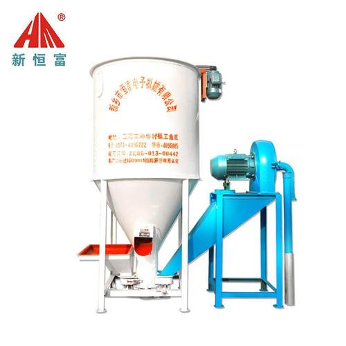 恒富机械饲料粉碎搅拌一体机安装简单，维护方便占地面积小 - 图3