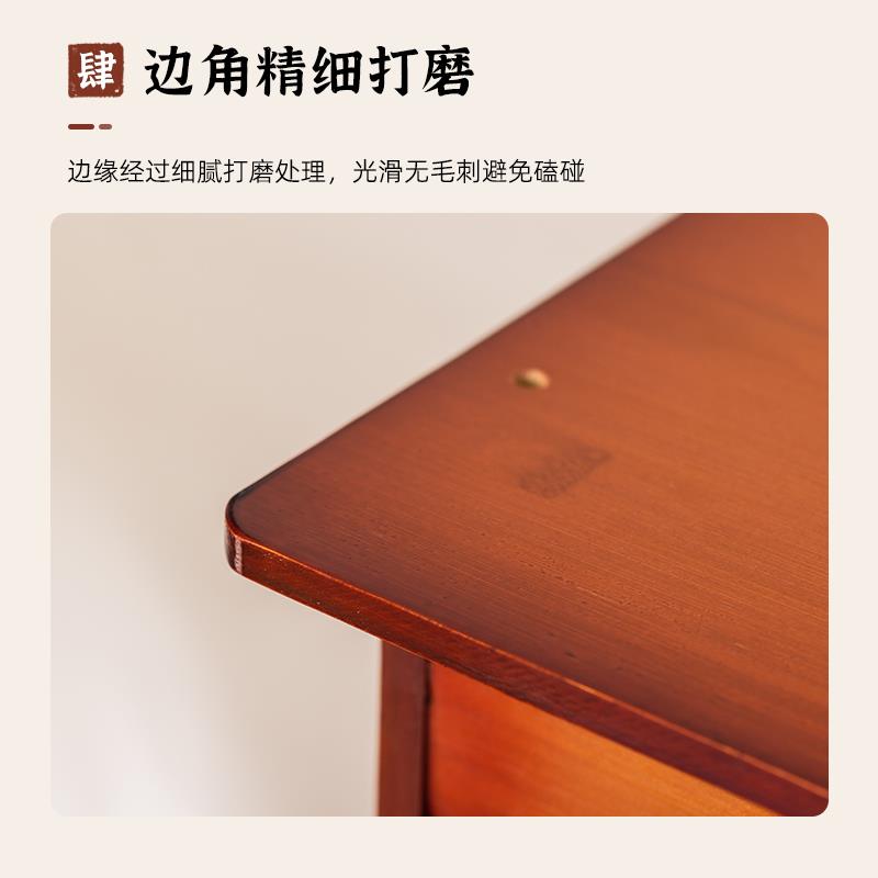 桌面佛龛供桌香案供奉台财神爷柜子神位佛柜新中式香火桌客厅案台 - 图3