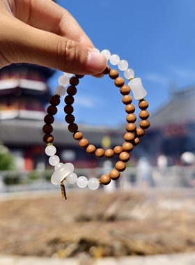 南京鸡鸣代寄九宝系列经典款福顺男女生双圈多圈手串手链文创礼物