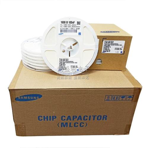 贴片电容06031uF10VX7R10%CL10B105KP8NNNC - 图3