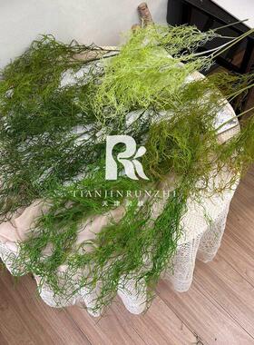 仿真AL-1390绿植加密芦荀草空气酒草花婚庆用花店插花装假饰美陈