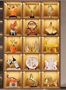 现代客厅电视柜柜摆件轻奢酒高级感家居餐边柜CABJ0403品饰乔装迁