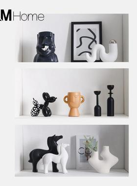 现代简约品客厅饰摆件家居饰品软装高档轻奢工摆艺品电视酒柜D097