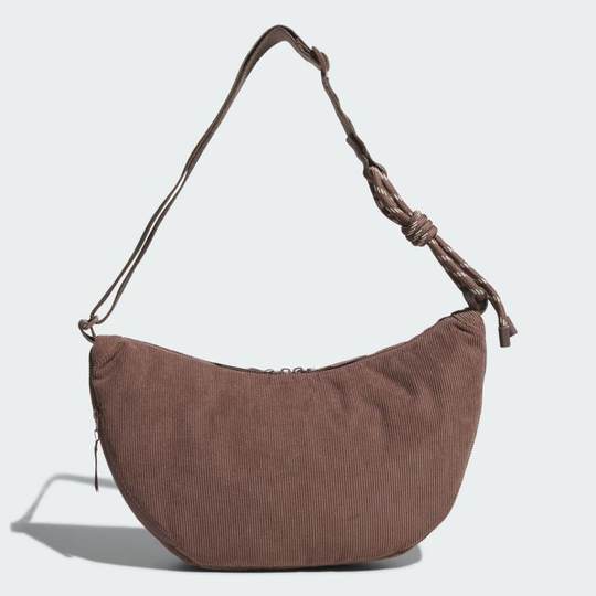 滔搏adidas阿迪达斯男女灯芯绒运动单肩斜挎包手提拎包KE6636