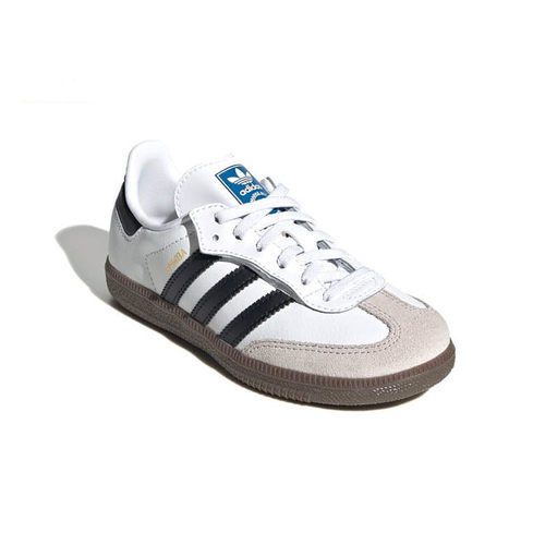 滔搏adidas阿迪达斯三叶草小童SAMBA德训鞋低帮运动休闲鞋JQ6391 - 图1