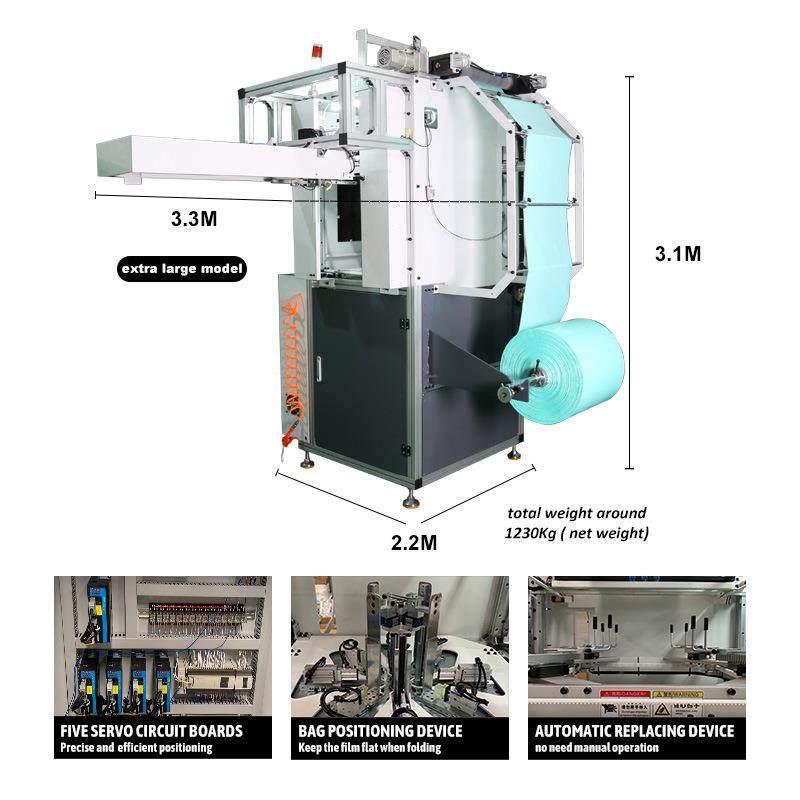 超大号垃圾袋折叠机全自动运行废水处理工业用垃圾袋制袋折叠机,淘宝优惠券,粉丝福利购,淘宝优惠卷