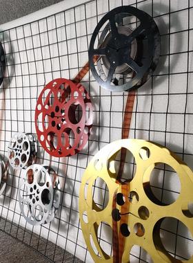 复古怀旧老电影胶片35毫米35mm胶片胶卷电影片夹创意道具摆件套装