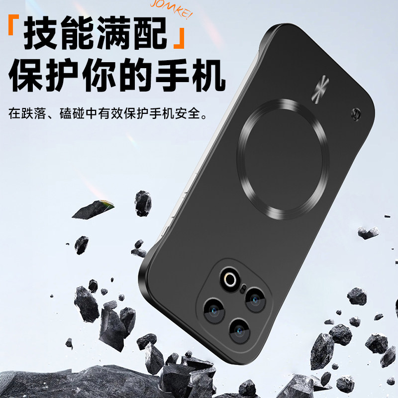 适用iqoo13手机壳iqoo13pro镜头全包保护套vivo新款超薄防摔磁吸无边框viv0爱酷iq0013男女生高级感外壳商务 - 图3