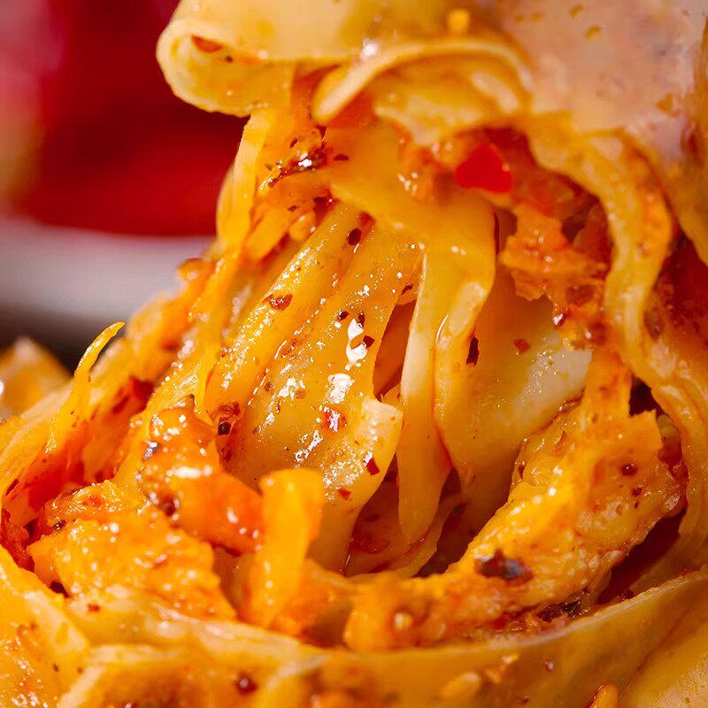 卷面皮速食萧县开袋即食卷凉皮卷饼香辣面食懒人快手早餐真空商用,淘宝优惠券,粉丝福利购,淘宝优惠卷