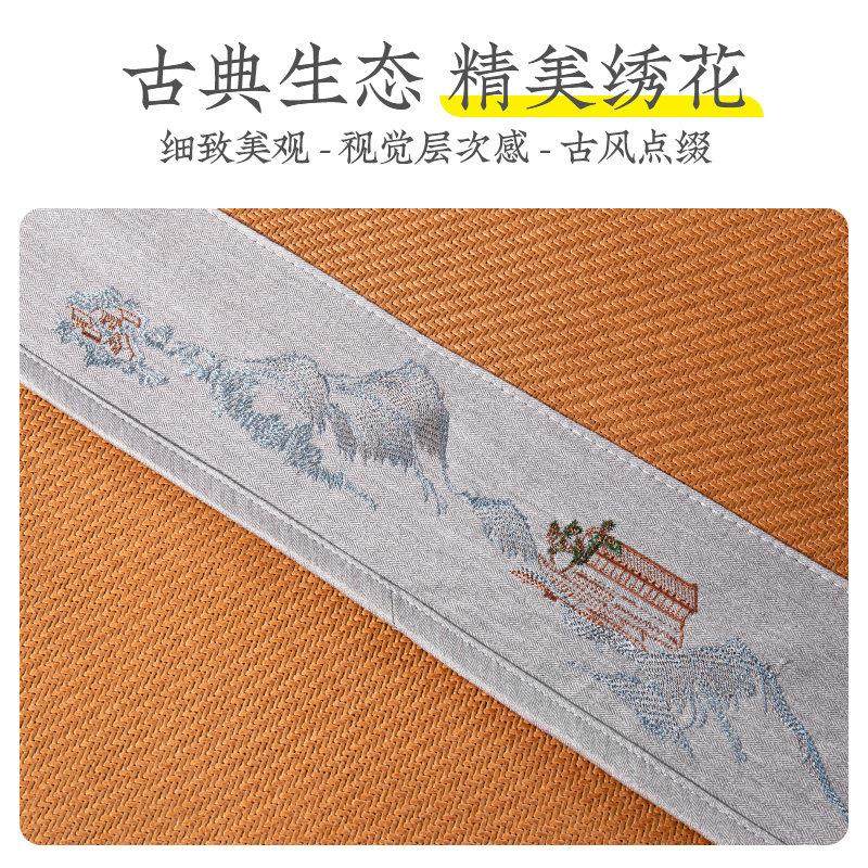 远梦家纺凉席双面朴麻席家居夏季藤席正反两用草席可折叠软席子,淘宝优惠券,粉丝福利购,淘宝优惠卷