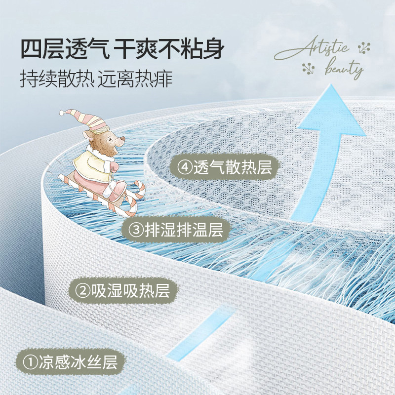 Domicoco婴儿推车凉席宝宝苎麻席凉垫a类安全透气夏季遛娃车坐垫,淘宝优惠券,粉丝福利购,淘宝优惠卷