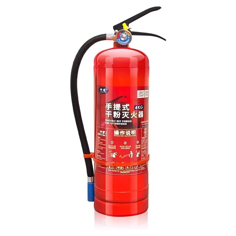 手提式干粉灭火器4公斤商铺用店用家用车用3/5/8/4kg消防器材工厂 - 图3