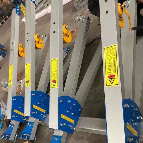 铝合金龙门架0.5t-5t起重机搬运设备手推可移动铝合金移动龙门架 - 图0