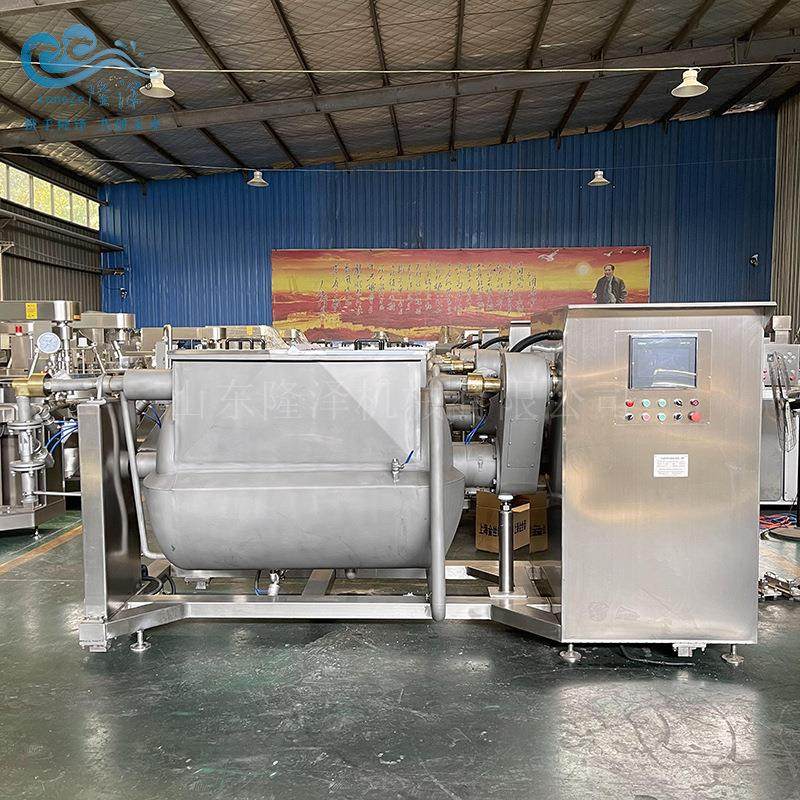 真空卧式搅拌炒锅 果酱脱氧负压搅拌锅 什锦谷物片糖浆混合机,淘宝优惠券,粉丝福利购,淘宝优惠卷