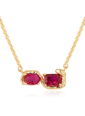 fetro铜合金项链【色蛇之