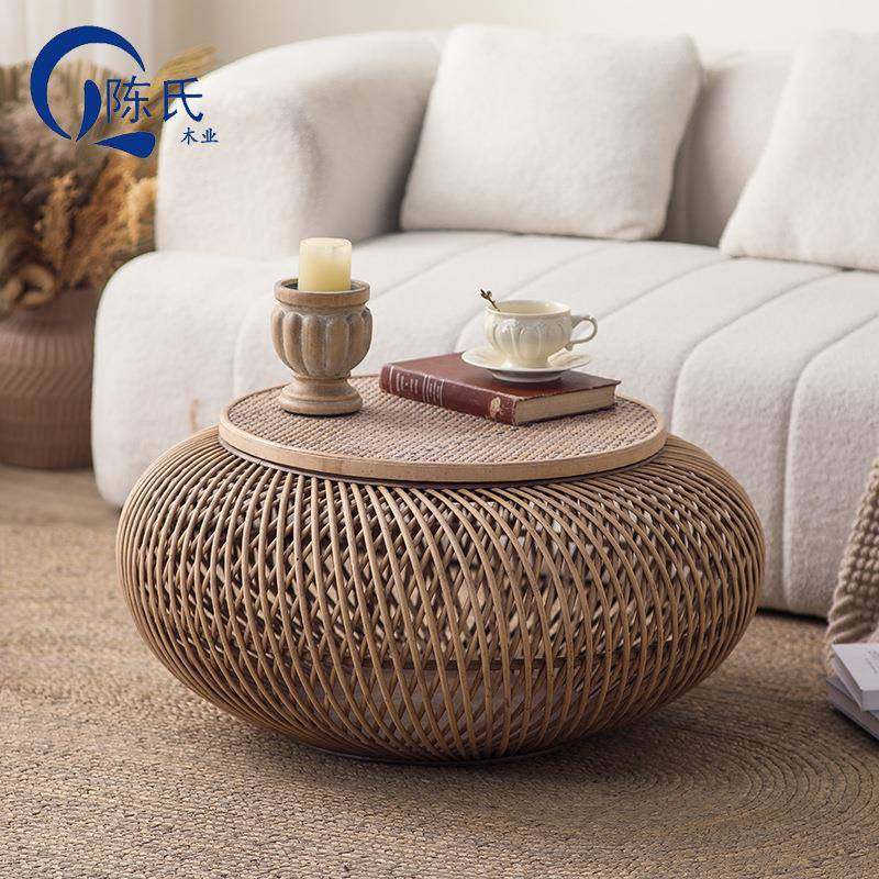 发几可收纳沙茶几茶小户型客厅边柜多功能茶JVF桌实编木织藤编角,淘宝优惠券,粉丝福利购,淘宝优惠卷
