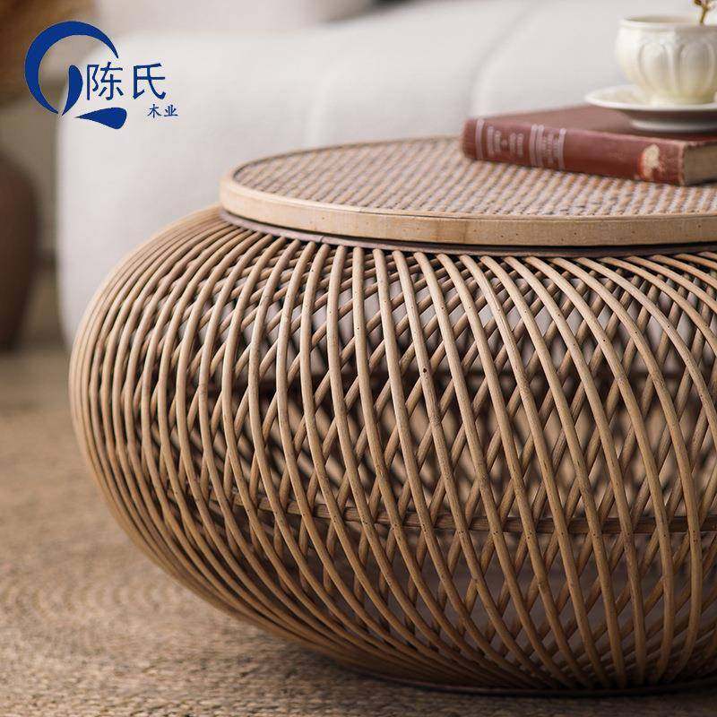 发几可收纳沙茶几茶小户型客厅边柜多功能茶JVF桌实编木织藤编角,淘宝优惠券,粉丝福利购,淘宝优惠卷