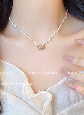 锁骨吊坠名媛气质链气质新款链潮