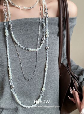 链轻奢锁骨时尚简约项饰四件套