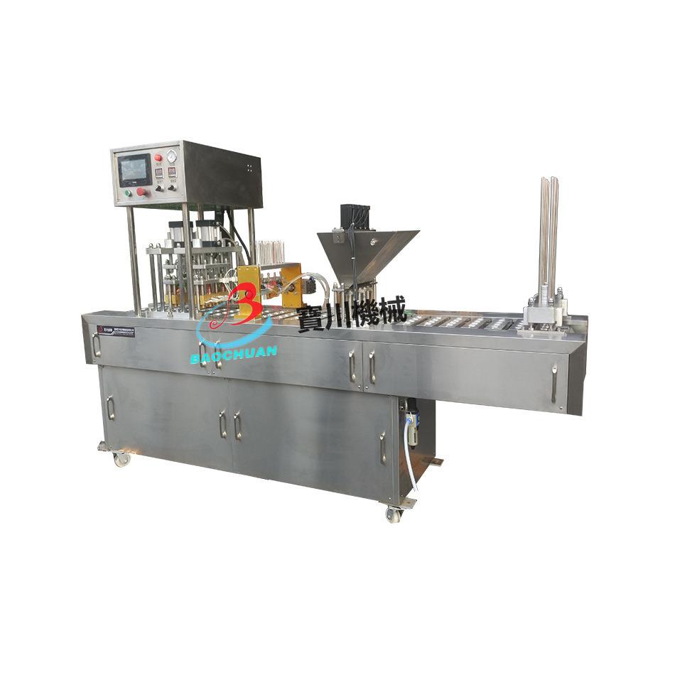 冷萃咖啡胶囊全自动灌装冻干粉益生菌三顿半杯子粉剂封口机 - 图3